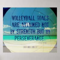 Beach Volleyball Poster 009 for Motivation