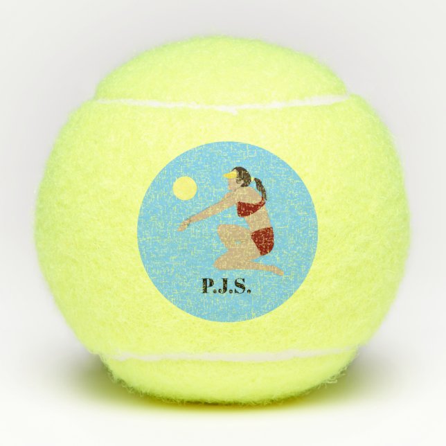 Beach Volleyball Tennis Balls (Front)