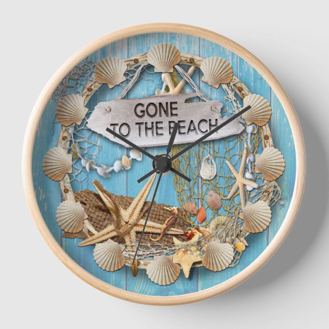 Beach Wall Clock (Front)