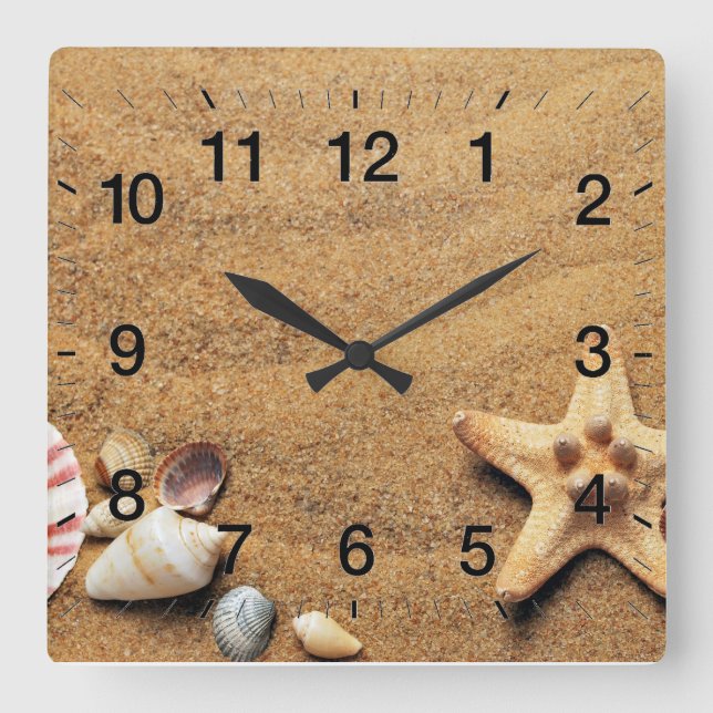 Beach Wall Clock (Front)