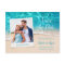 Beach Water and Sand Photo Save the Date