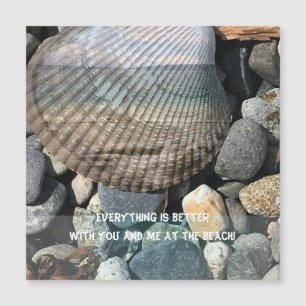 Beach, Water, Rocks & Shells Greeting Card