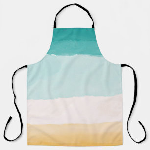 Beach Watercolor Apron