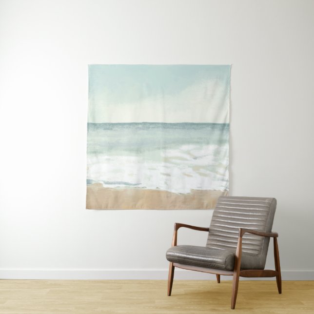 Beach Watercolor  Tapestry (In Situ)
