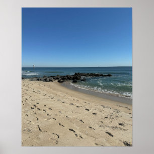 Beach Waterscape Poster