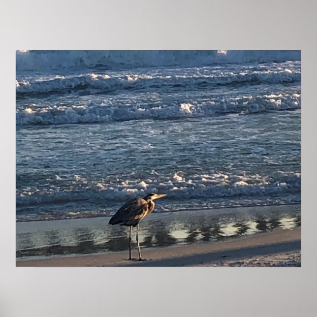 Beach Wave Poster (Front)