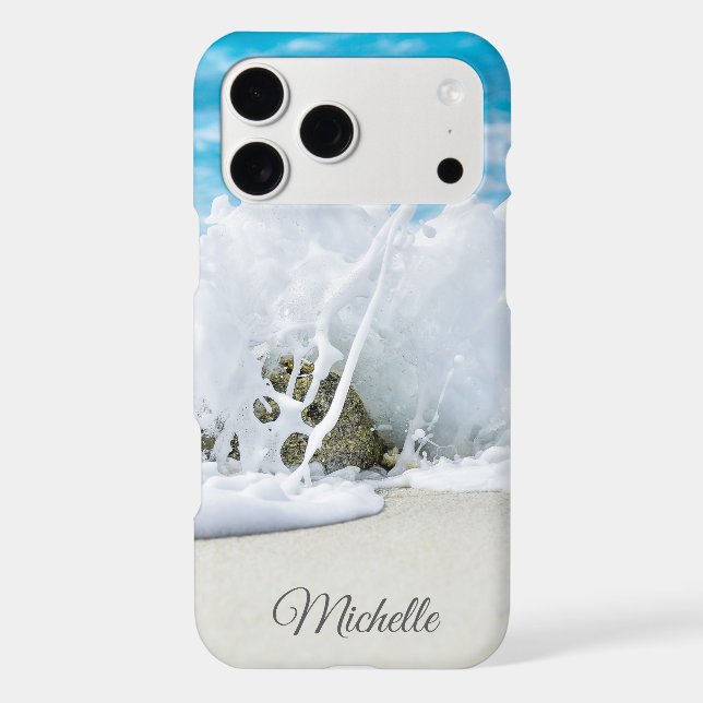 Beach Wave Splash Personalised Name (Back)