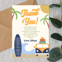 Beach Wave Surf Board Blue Birthday Party