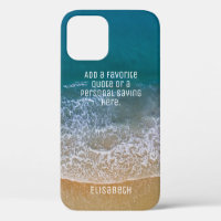 Beach Waves Sand Shore Personalise