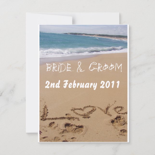 Beach Wedding (Front)