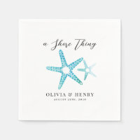 Beach Wedding "A Shore Thing" Starfish