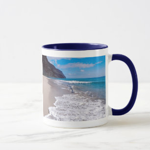 Beach Wedding Backdrop Mug