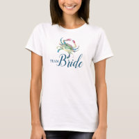 Beach Wedding Bridal Party T Shirts