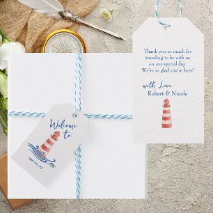 Beach Wedding - Cape Cod Gift Tags