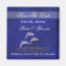 Beach wedding dolphin "save the date"