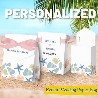 Beach Wedding Favour Box