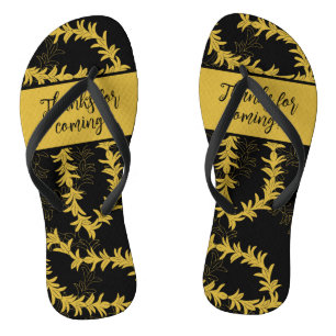 Beach Wedding Guest Thank You Thongs