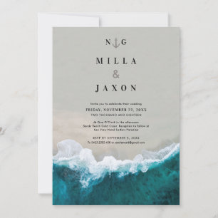 Beach Wedding Invitation
