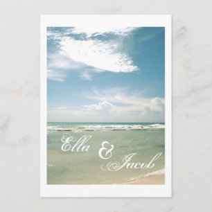 Beach Wedding Invitation
