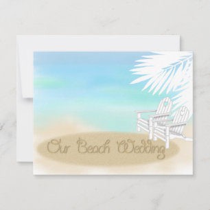 Beach Wedding Invitation