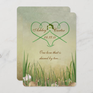 Beach Wedding Invitation