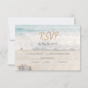 Beach Wedding Invitation Seaside/Oceanside Wedding