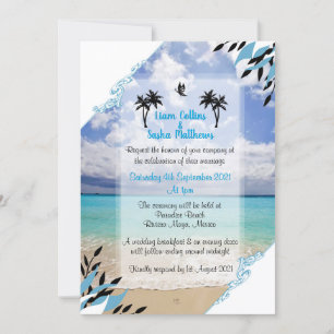 Beach Wedding Invitations