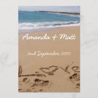 Beach Wedding Invitations