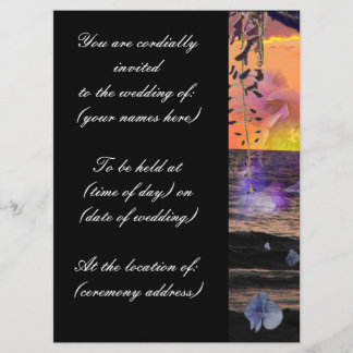 Beach Wedding Invitations