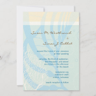 Beach Wedding Invitations