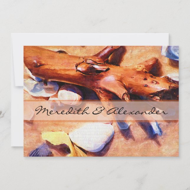 Beach Wedding Invitations (Front)