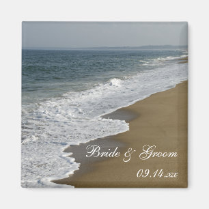 Beach Wedding Magnet