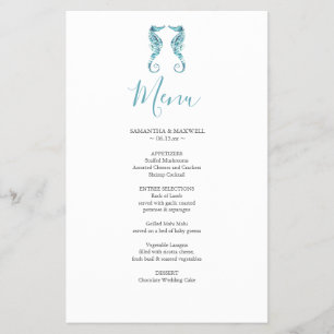 Beach Wedding Menu Budget