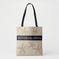 Beach wedding Mother of groom sand burlap