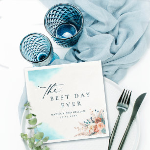 Beach Wedding Napkin