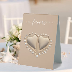 Beach Wedding Sand Hearts-Favours