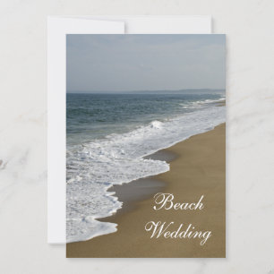 Beach Wedding Save the Date Announcement