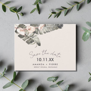 Beach Wedding Save the Date Announcement Postcard