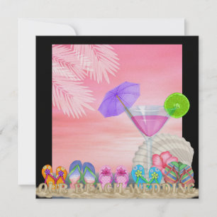 Beach Wedding - SRF Invitation