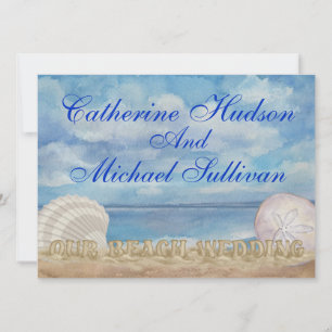 Beach Wedding - SRF Invitation