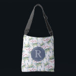 Beach Wedding Welcome Bags Crabs<br><div class="desc">Beach all over print tote bag feature my original watercolor crab in shades of red,  blue,  turquoise and green with your personalisation and monogramed initial. Perfect bridesmaid gift for your destination wedding. To see more visit www.zazzle.com/dotellabelle.</div>