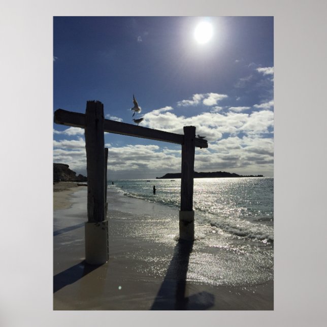 Beach Western Australia Poster (Front)