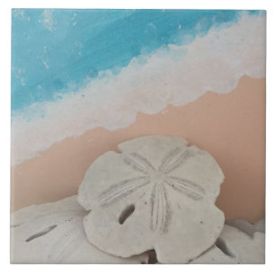 Beach Wishes Ceramic Tile