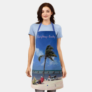 Beach with Coconut Palm Apron
