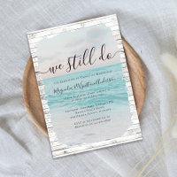 Beach Wood | We Still Do Vow Renewal