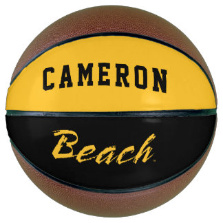 Beach Wordmark Basketball