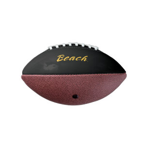 Beach Wordmark Football