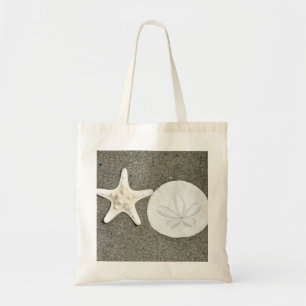 Beach X's and O's Starfish Sanddollar Tote Bag