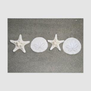 Beach X's and O's Tissue Paper