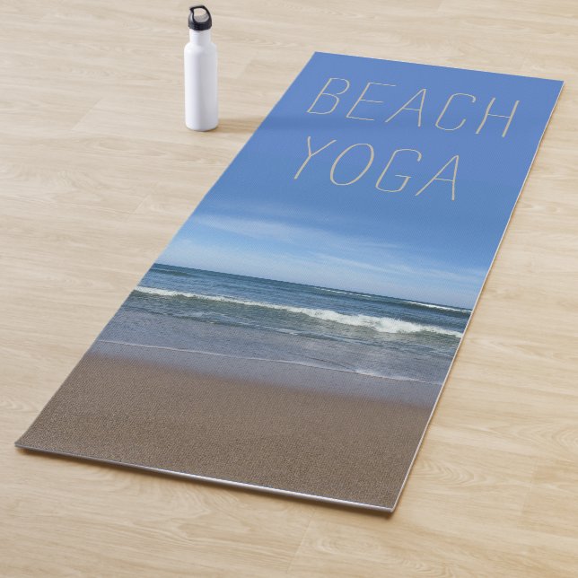 Beach Yoga Mat (text customisable)  (In Situ)